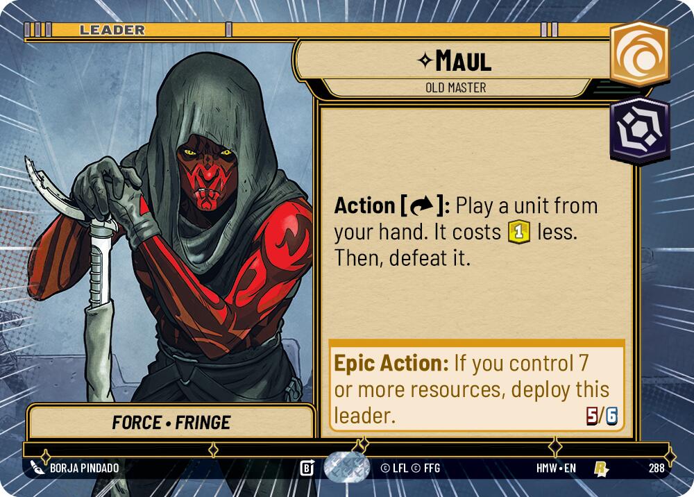 Maul - Old Master (288) (Hyperspace) (288) [Homeworlds] | Exor Games New Glasgow