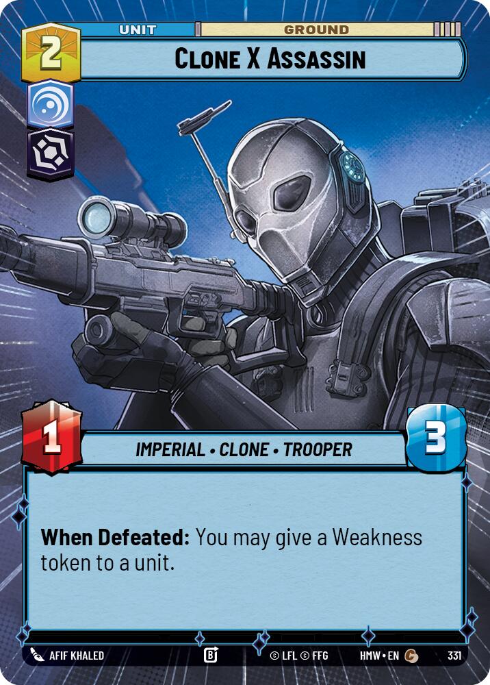 Clone X Assassin (331) (Hyperspace) (331) [Homeworlds] | Exor Games New Glasgow