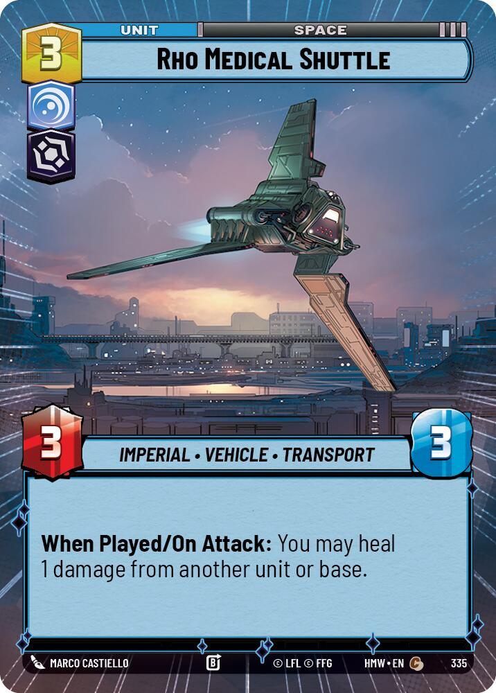 Rho Medical Shuttle (335) (Hyperspace) (335) [Homeworlds] | Exor Games New Glasgow