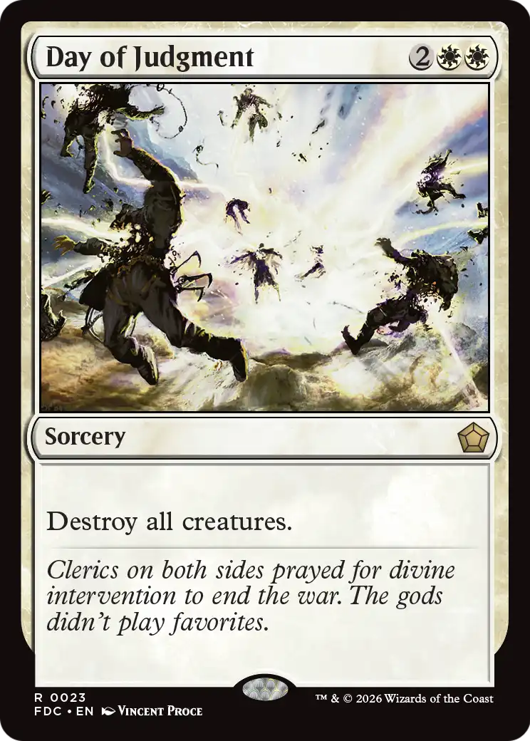 Day of Judgment [Foundations Commander] | Exor Games New Glasgow