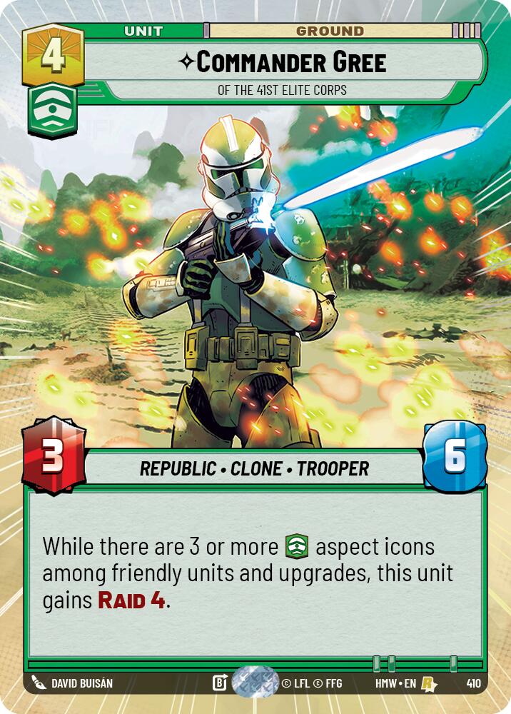 Commander Gree - Of the 41st Elite Corps (410) (Hyperspace) (410) [Homeworlds] | Exor Games New Glasgow