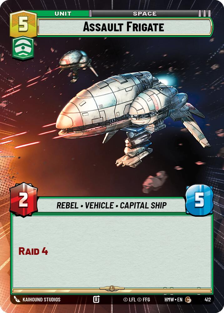 Assault Frigate (412) (Hyperspace) (412) [Homeworlds] | Exor Games New Glasgow
