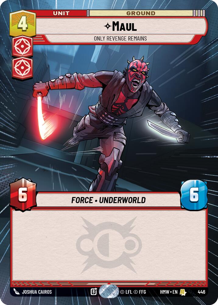 Maul - Only Revenge Remains (446) (Hyperspace) (446) [Homeworlds] | Exor Games New Glasgow