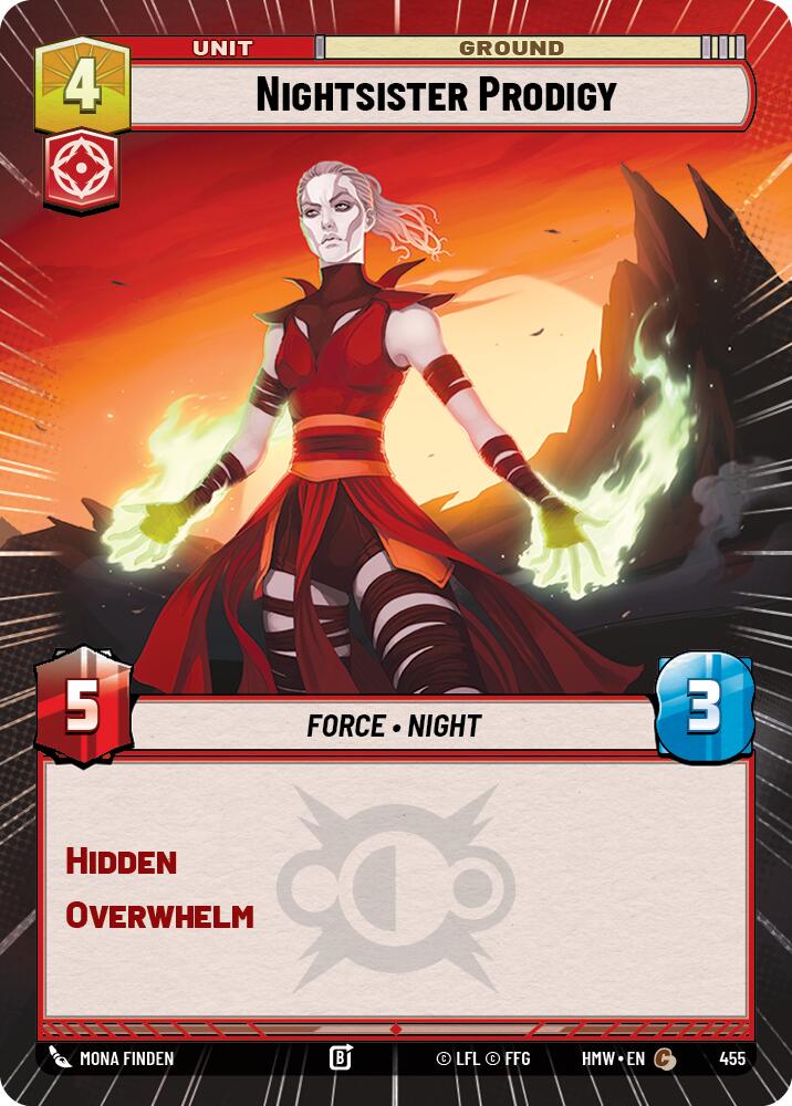 Nightsister Prodigy (455) (Hyperspace) (455) [Homeworlds] | Exor Games New Glasgow