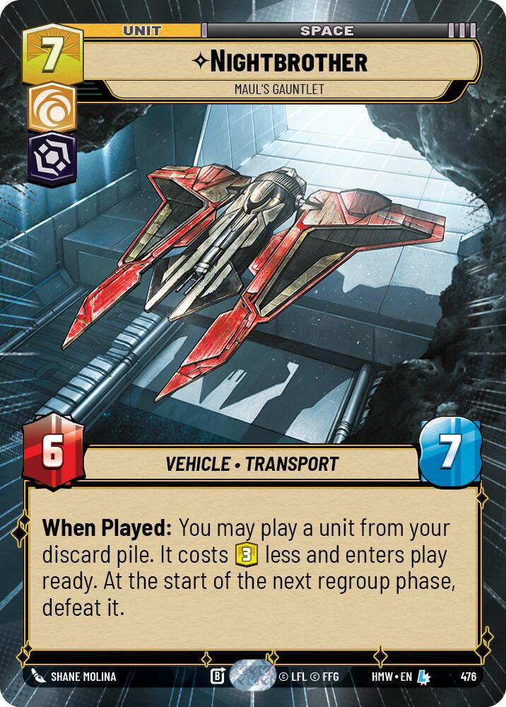 Nightbrother - Maul's Gauntlet (476) (Hyperspace) (476) [Homeworlds] | Exor Games New Glasgow