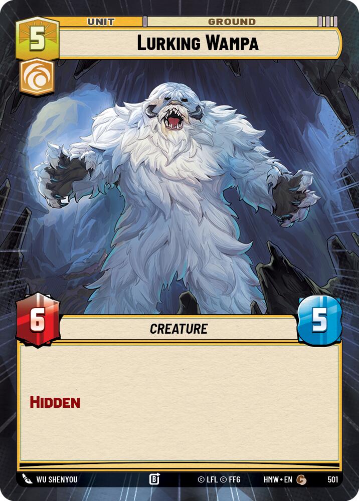 Lurking Wampa (501) (Hyperspace) (501) [Homeworlds] | Exor Games New Glasgow