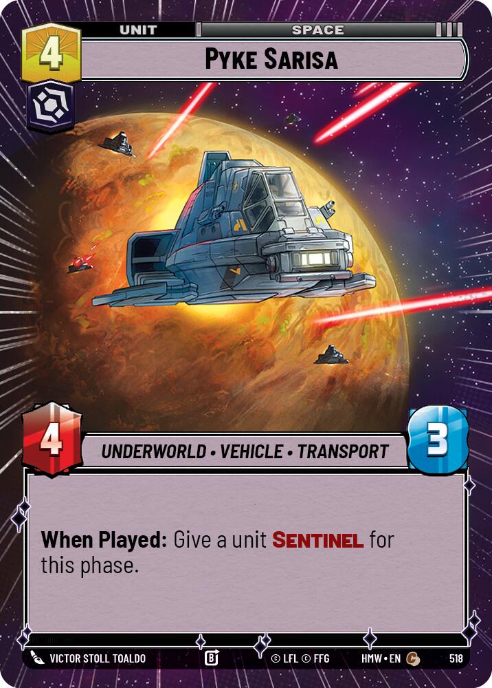 Pyke Sarisa (518) (Hyperspace) (518) [Homeworlds] | Exor Games New Glasgow