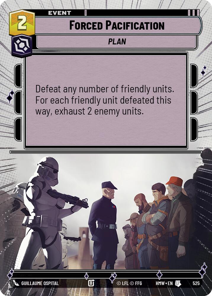Forced Pacification (525) (Hyperspace) (525) [Homeworlds] | Exor Games New Glasgow