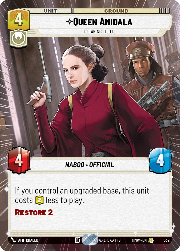 Queen Amidala - Retaking Theed (532) (Hyperspace) (532) [Homeworlds] | Exor Games New Glasgow