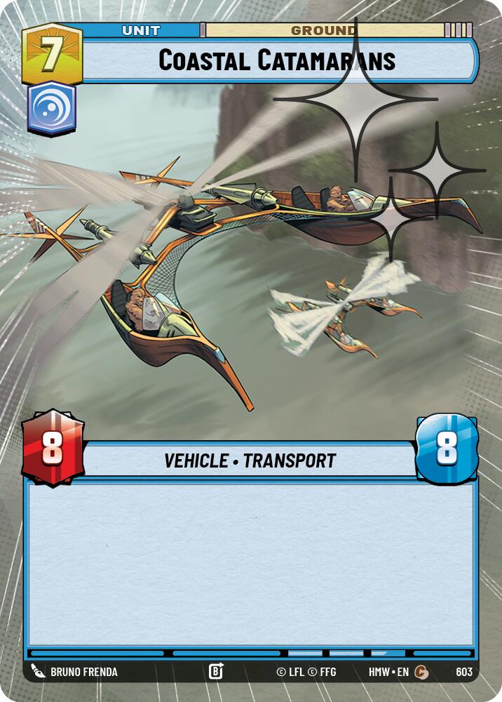Coastal Catamarans (603) (Hyperspace Foil) (603) [Homeworlds] | Exor Games New Glasgow