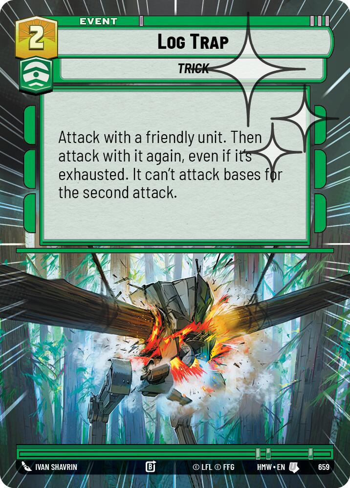 Log Trap (659) (Hyperspace Foil) (659) [Homeworlds] | Exor Games New Glasgow