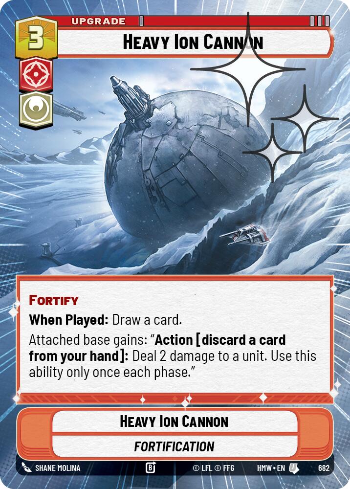 Heavy Ion Cannon (682) (Hyperspace Foil) (682) [Homeworlds] | Exor Games New Glasgow