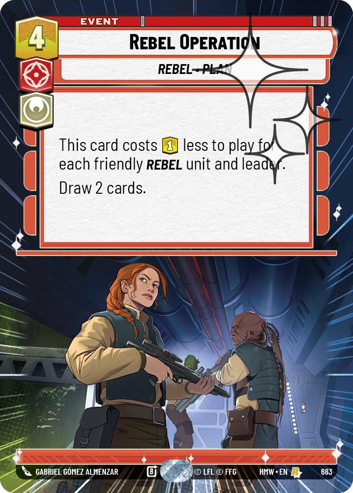 Rebel Operation (683) (Hyperspace Foil) (683) [Homeworlds] | Exor Games New Glasgow