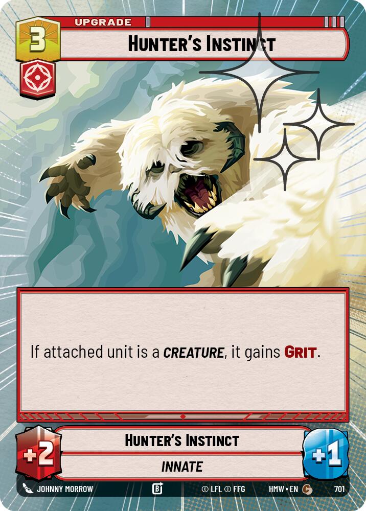 Hunter's Instinct (701) (Hyperspace Foil) (701) [Homeworlds] | Exor Games New Glasgow