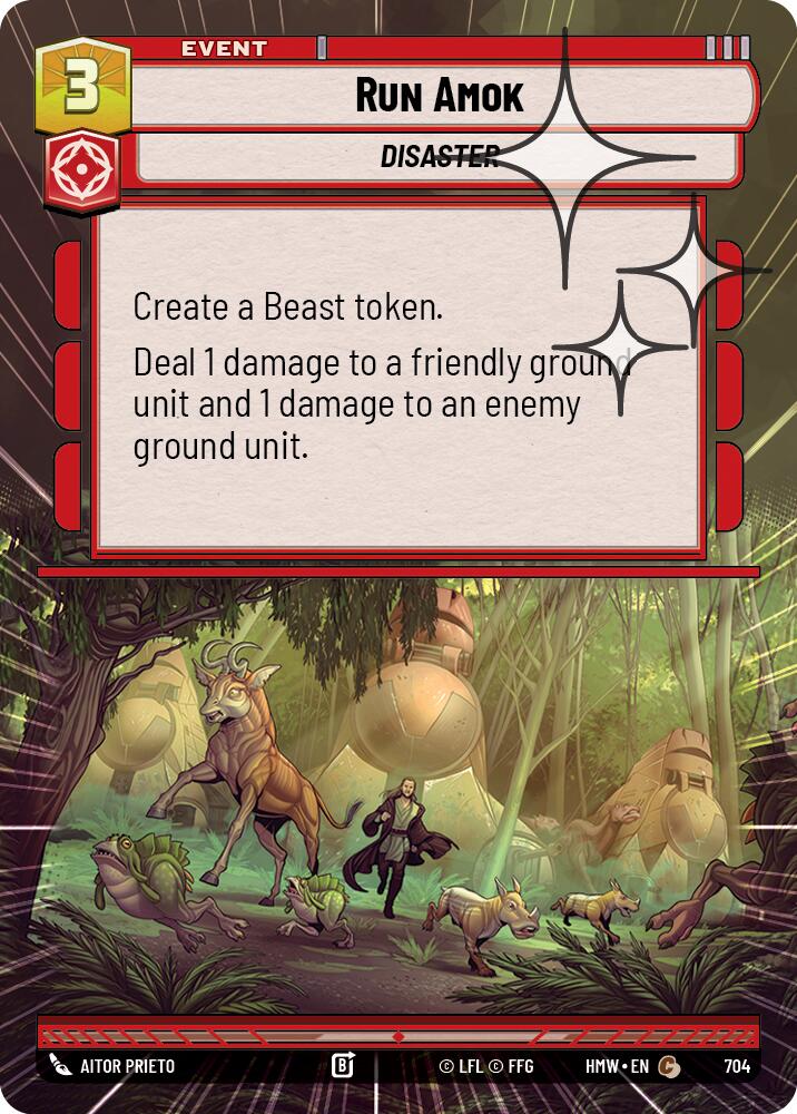 Run Amok (704) (Hyperspace Foil) (704) [Homeworlds] | Exor Games New Glasgow