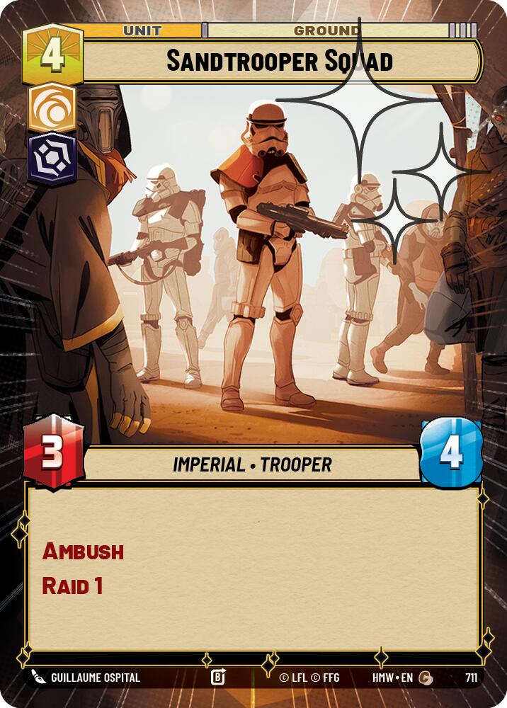 Sandtrooper Squad (711) (Hyperspace Foil) (711) [Homeworlds] | Exor Games New Glasgow