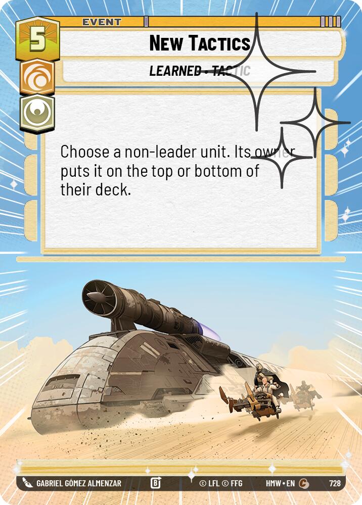 New Tactics (728) (Hyperspace Foil) (728) [Homeworlds] | Exor Games New Glasgow