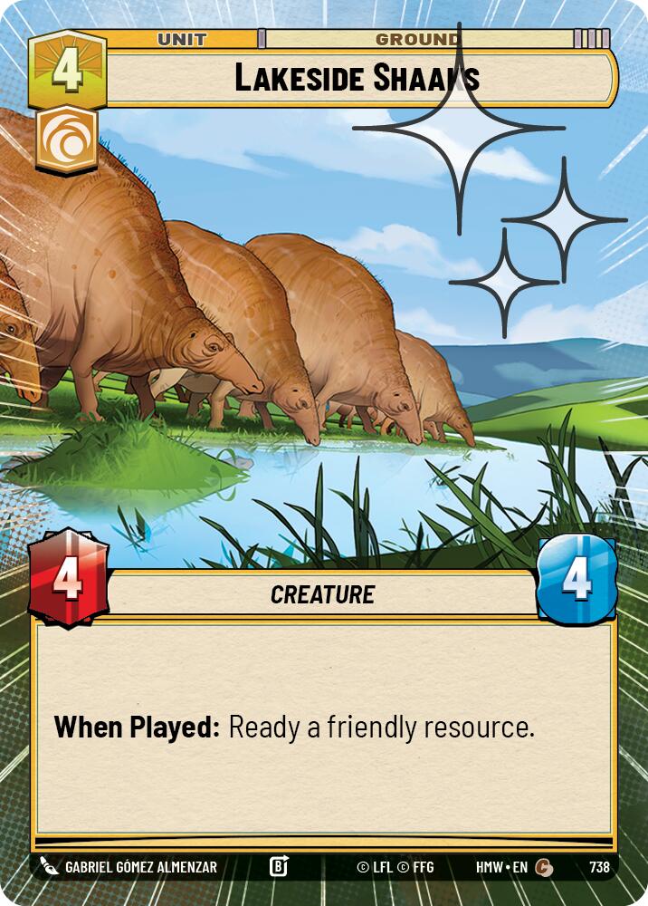 Lakeside Shaaks (738) (Hyperspace Foil) (738) [Homeworlds] | Exor Games New Glasgow