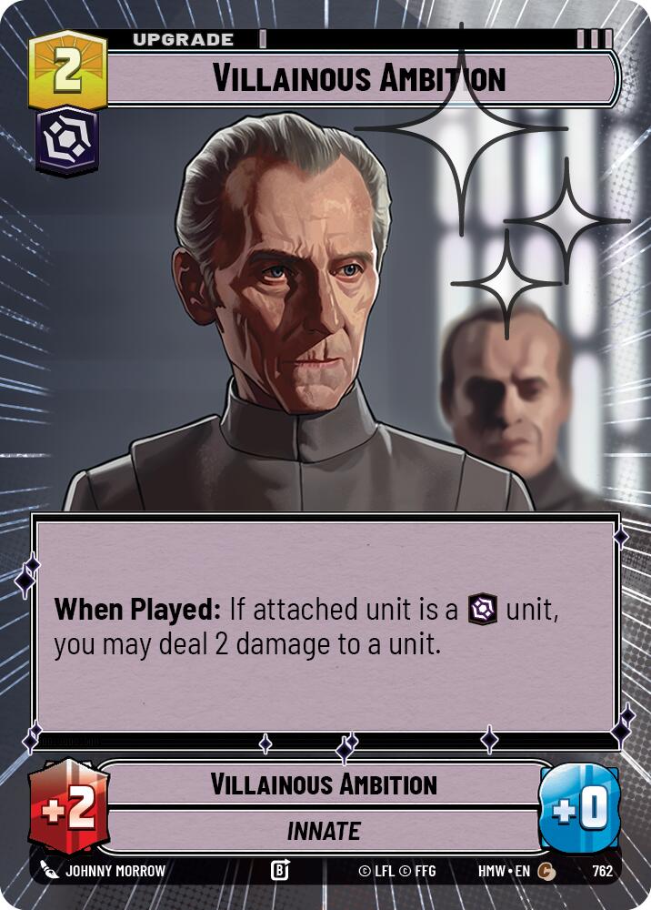 Villainous Ambition (762) (Hyperspace Foil) (762) [Homeworlds] | Exor Games New Glasgow