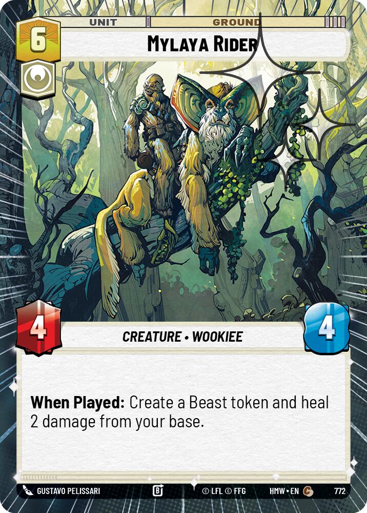 Mylaya Rider (772) (Hyperspace Foil) (772) [Homeworlds] | Exor Games New Glasgow