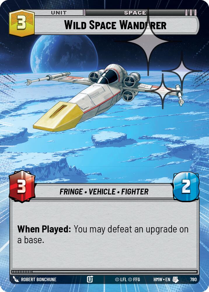 Wild Space Wanderer (780) (Hyperspace Foil) (780) [Homeworlds] | Exor Games New Glasgow