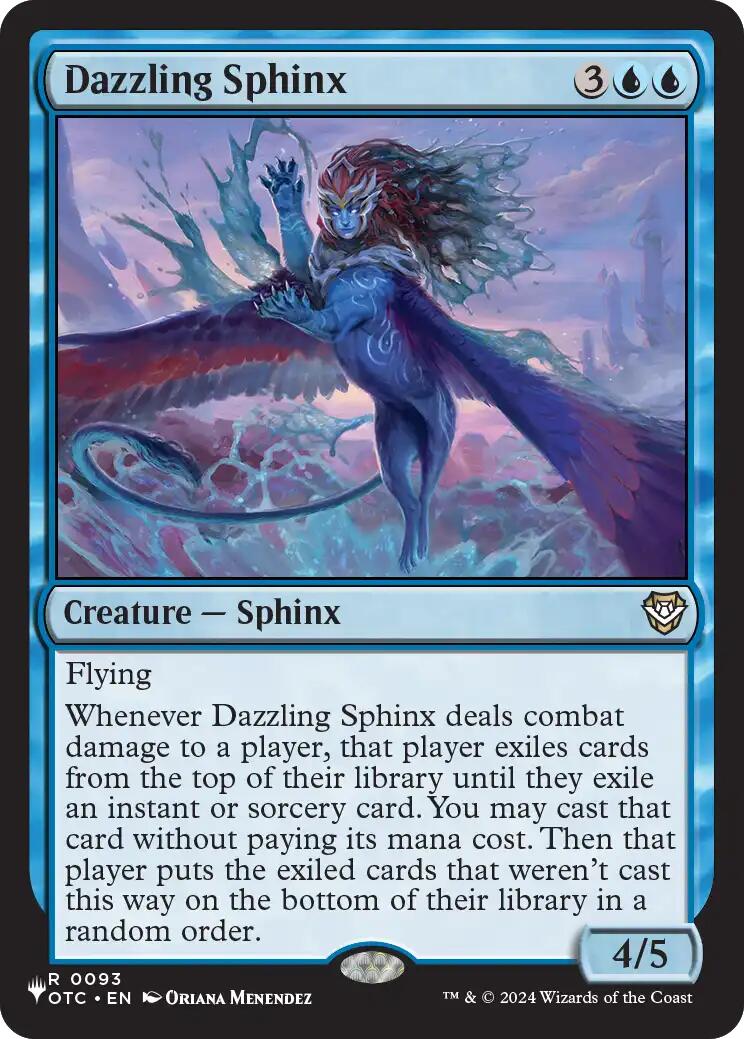 Dazzling Sphinx [The List] | Exor Games New Glasgow