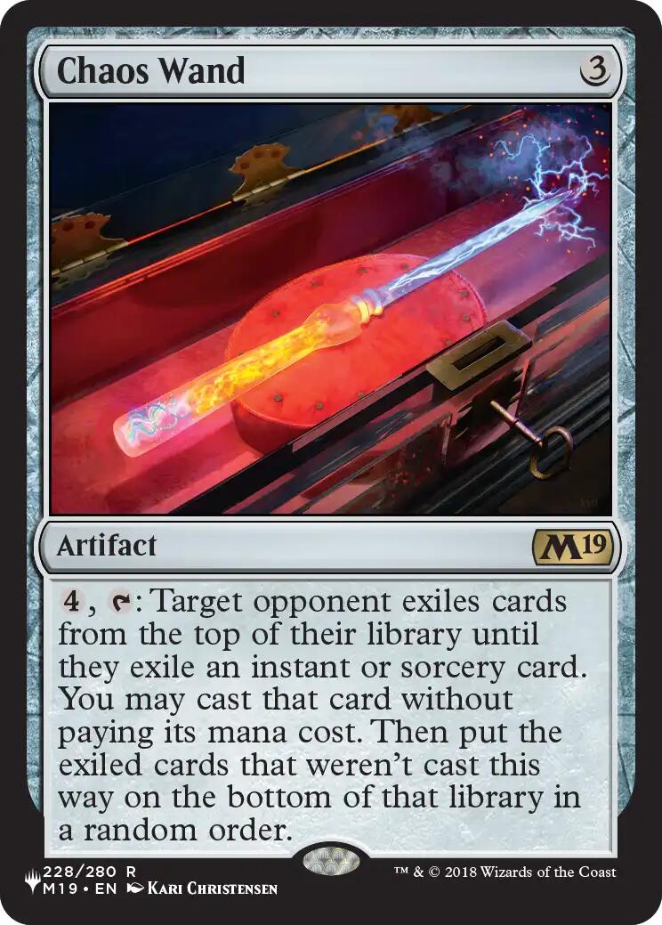Chaos Wand [The List] | Exor Games New Glasgow