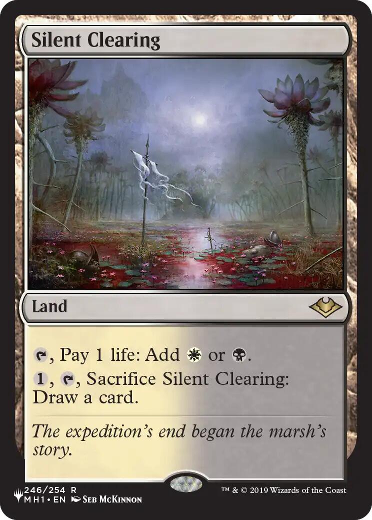 Silent Clearing [The List] | Exor Games New Glasgow