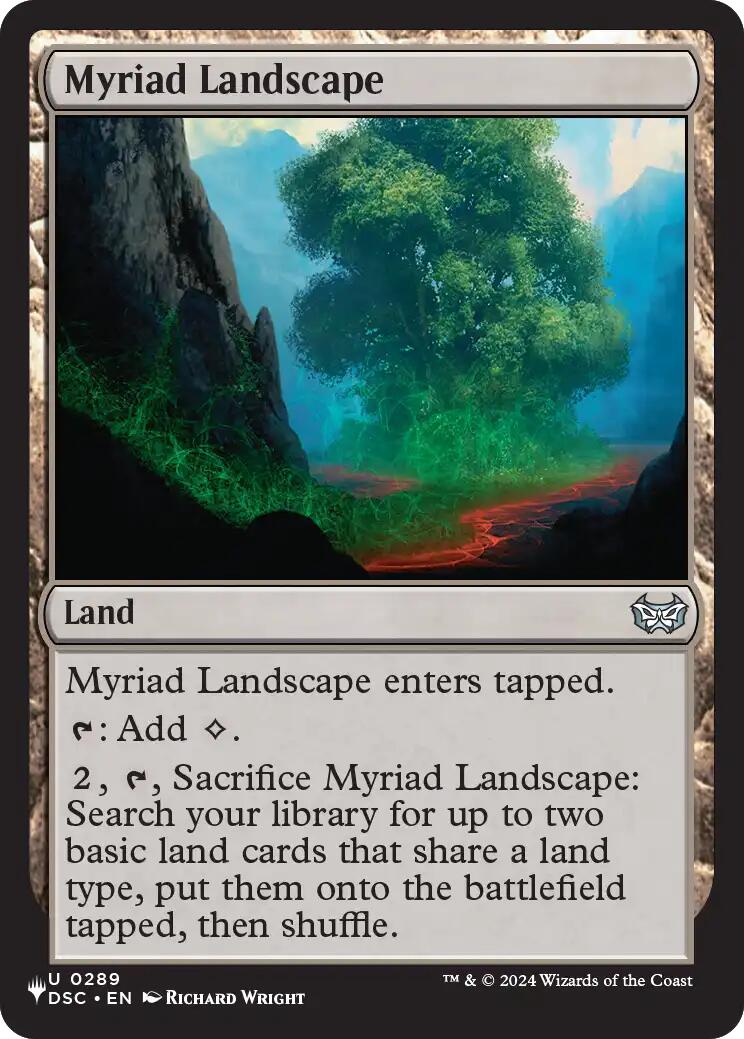 Myriad Landscape (DSC) [The List] | Exor Games New Glasgow