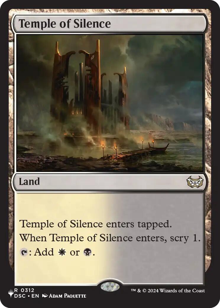 Temple of Silence [The List] | Exor Games New Glasgow