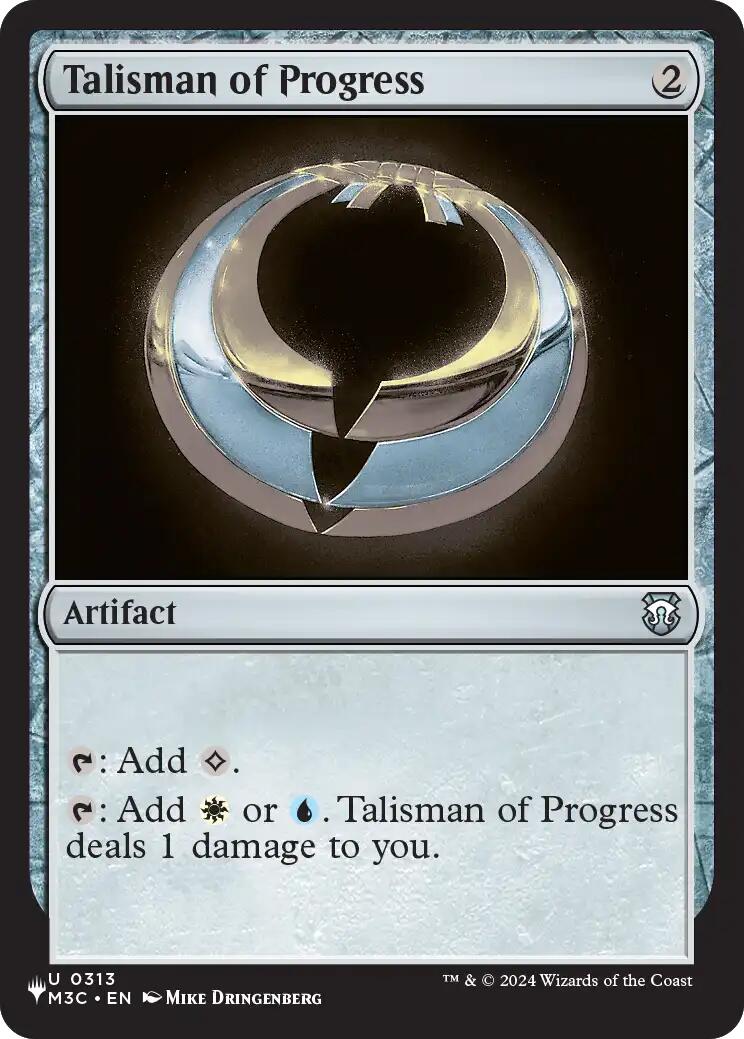 Talisman of Progress [The List] | Exor Games New Glasgow