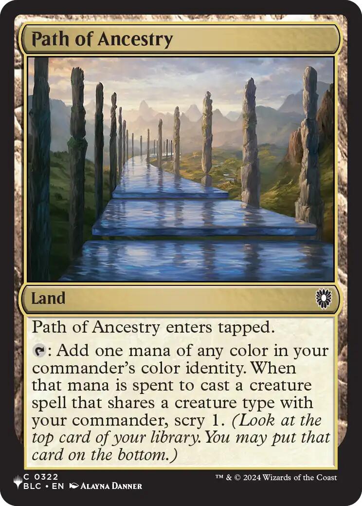 Path of Ancestry (BLC) [The List] | Exor Games New Glasgow