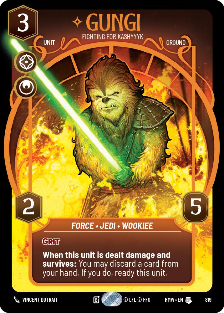 Gungi - Fighting for Kashyyyk (819) (Prestige) (819) [Homeworlds] | Exor Games New Glasgow