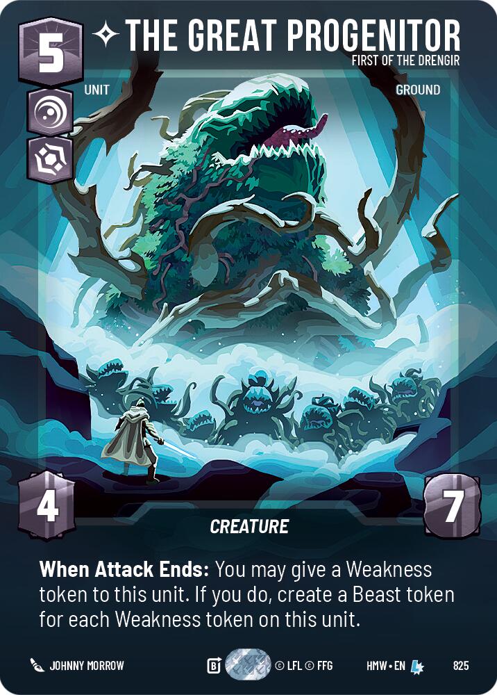 The Great Progenitor - First of the Drengir (825) (Prestige) (825) [Homeworlds] | Exor Games New Glasgow