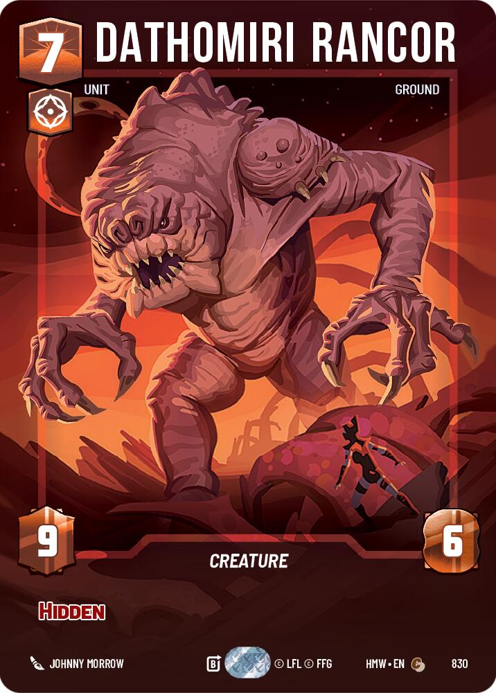 Dathomiri Rancor (830) (Prestige) (830) [Homeworlds] | Exor Games New Glasgow