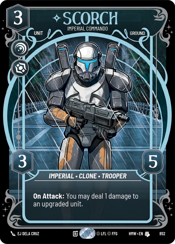 Scorch - Imperial Commando (852) (Prestige Foil) (852) [Homeworlds] | Exor Games New Glasgow