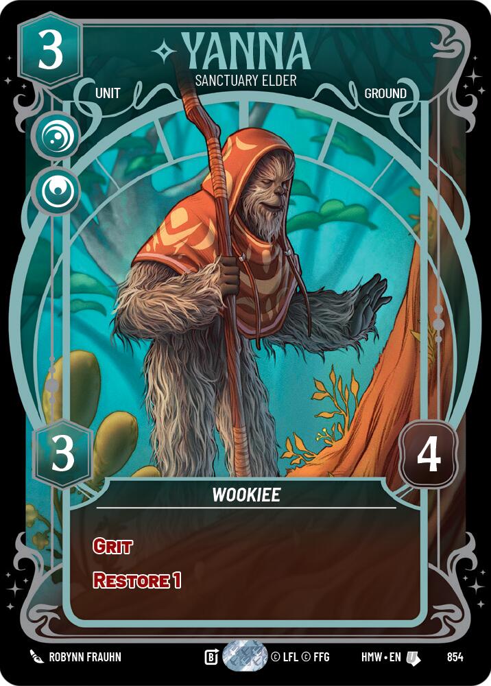 Yanna - Sanctuary Elder (854) (Prestige Foil) (854) [Homeworlds] | Exor Games New Glasgow