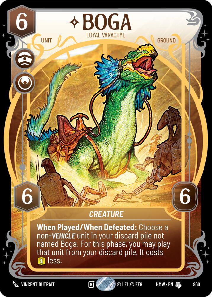 Boga - Loyal Varactyl (860) (Prestige Foil) (860) [Homeworlds] | Exor Games New Glasgow
