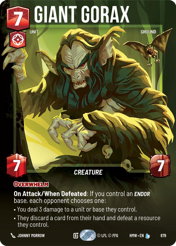 Giant Gorax (879) (Prestige Foil) (879) [Homeworlds] | Exor Games New Glasgow