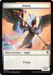 Angel // Myr Double-Sided Token [Reality Fracture Commander Tokens] | Exor Games New Glasgow