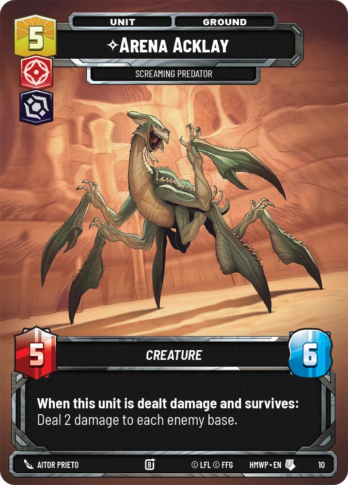 Arena Acklay - Screaming Predator (10) (10) [Homeworlds: Weekly Play] | Exor Games New Glasgow