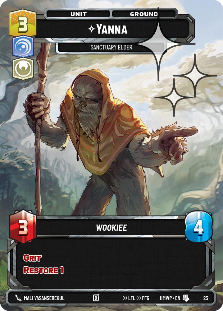Yanna - Sanctuary Elder (23) (Foil) (23) [Homeworlds: Weekly Play] | Exor Games New Glasgow