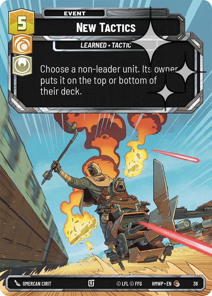 New Tactics (38) (Foil) (38) [Homeworlds: Weekly Play] | Exor Games New Glasgow