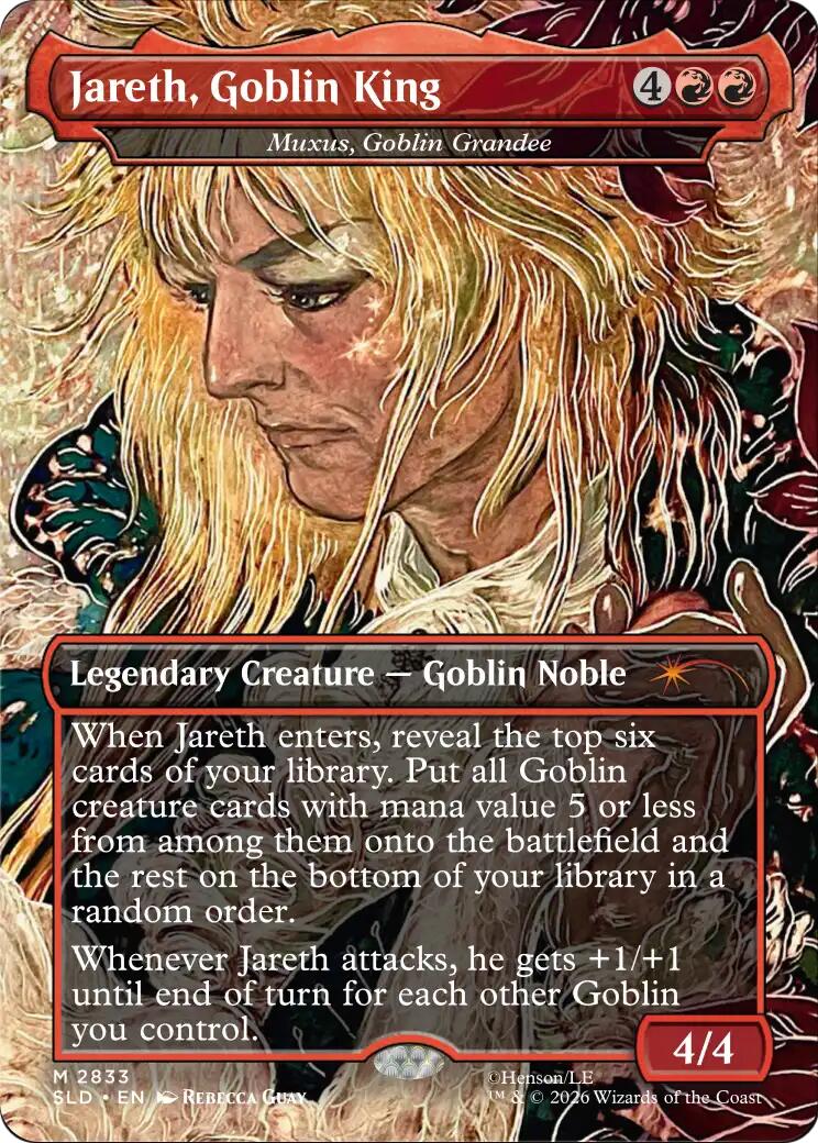 Jareth, Goblin King - Muxus, Goblin Grandee [Secret Lair Drop Series] | Exor Games New Glasgow