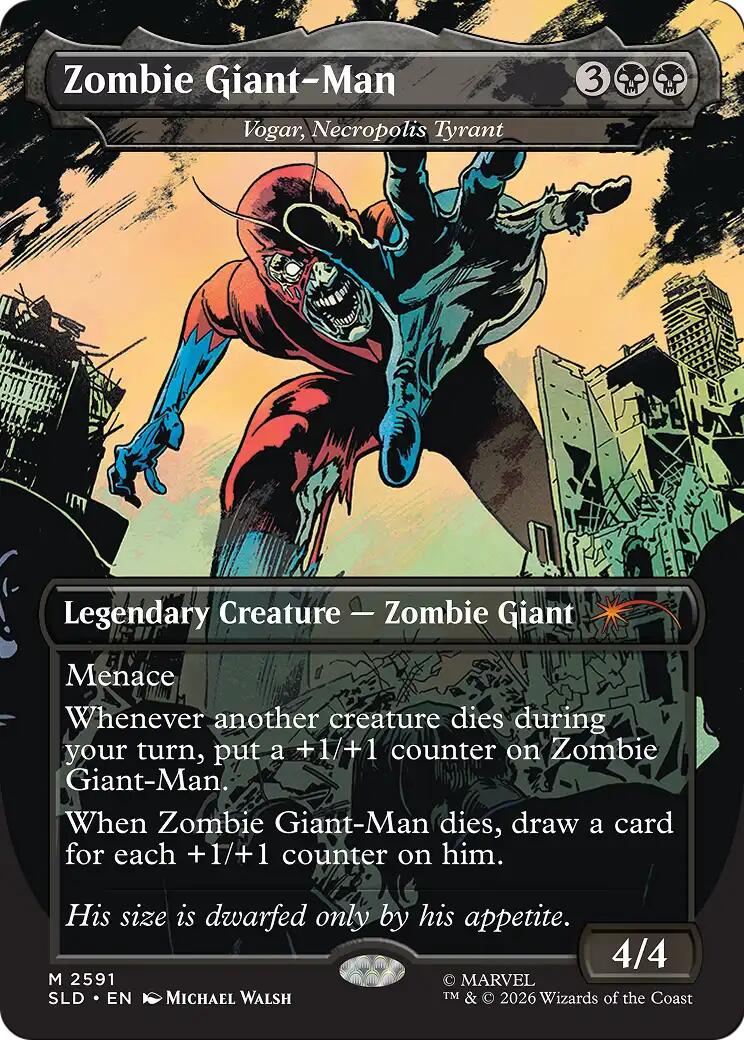 Zombie Giant-Man - Vogar, Necropolis Tyrant [Secret Lair Drop Series] | Exor Games New Glasgow