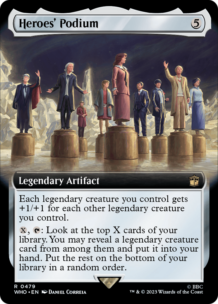 Heroes' Podium (Extended Art) [Doctor Who] | Exor Games New Glasgow