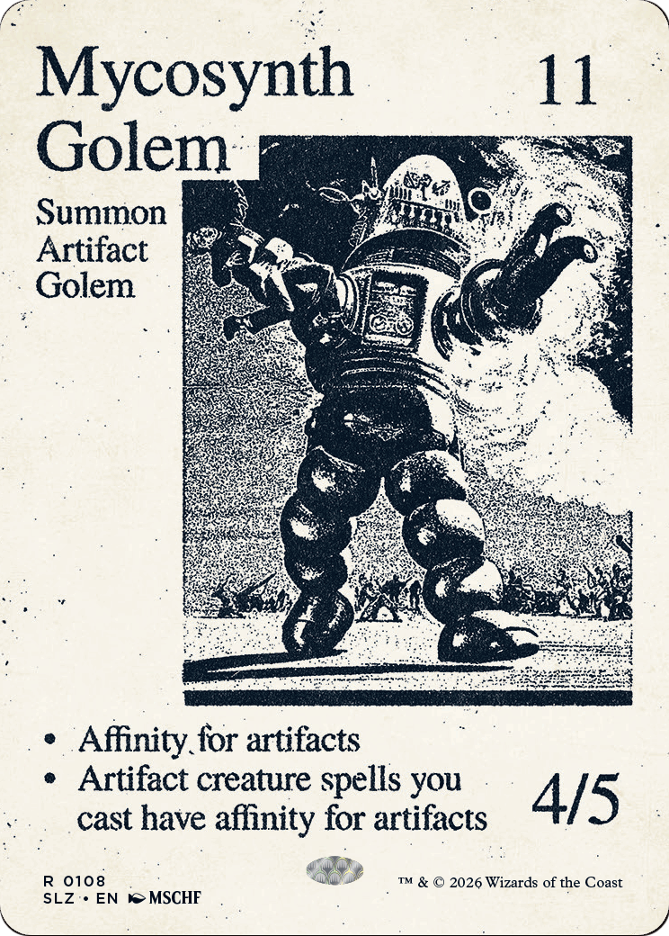 Mycosynth Golem (0108) [Secret Lair x MSCHF: The Zeta Set] | Exor Games New Glasgow