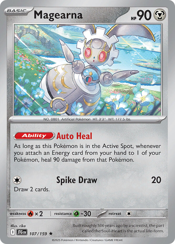 Magearna (107/159) (Deck Exclusive) [Scarlet & Violet: Journey Together] | Exor Games New Glasgow