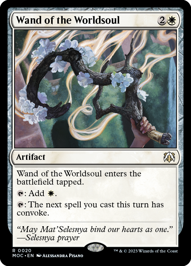 Wand of the Worldsoul [March of the Machine Commander] | Exor Games New Glasgow