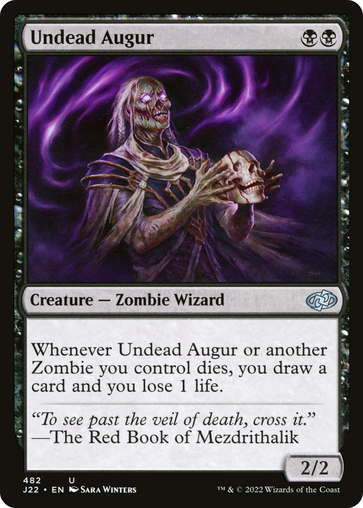 Undead Augur [Jumpstart 2022] | Exor Games New Glasgow